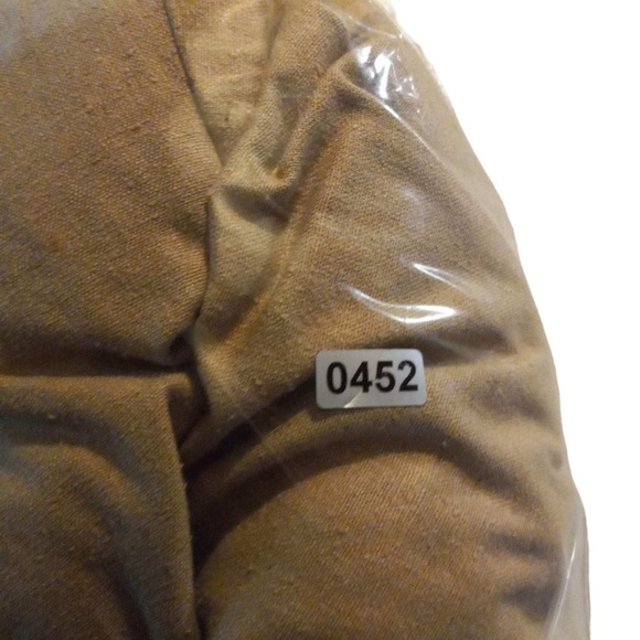 Silk Exchange Women Tan 100% Silk 1 Button 2 Square Pockets Blazer Sz 22W Jacket - Picture 8 of 8